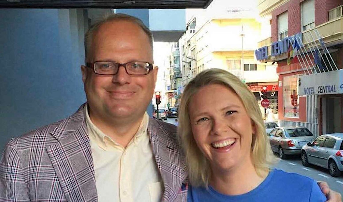 Hårek Hansen and Sylvi Listhaug. The photo is from a Reel that Hansen has published on his Facebook. Hårek Hansen and Sylvi Listhaug. The photo is from a Reel that Hansen has published on his Facebook.