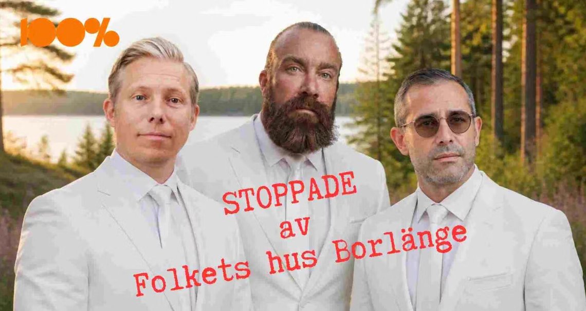 Henrik Jönsson, Jan Emanuel Johansson and Aron Flam. Photo: Screenshot Facebook Henrik Jönsson. Henrik Jönsson, Jan Emanuel Johansson and Aron Flam. Photo: Screenshot Facebook Henrik Jönsson.