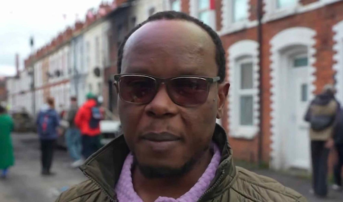 A Congolese immigrant to Northern Ireland says he fears becoming the next person attacked in the street, and fears for his family as well. Screenshot: Global News / YouTube. A Congolese immigrant to Northern Ireland says he fears becoming the next person attacked in the street, and fears for his family as well. Screenshot: Global News / YouTube.