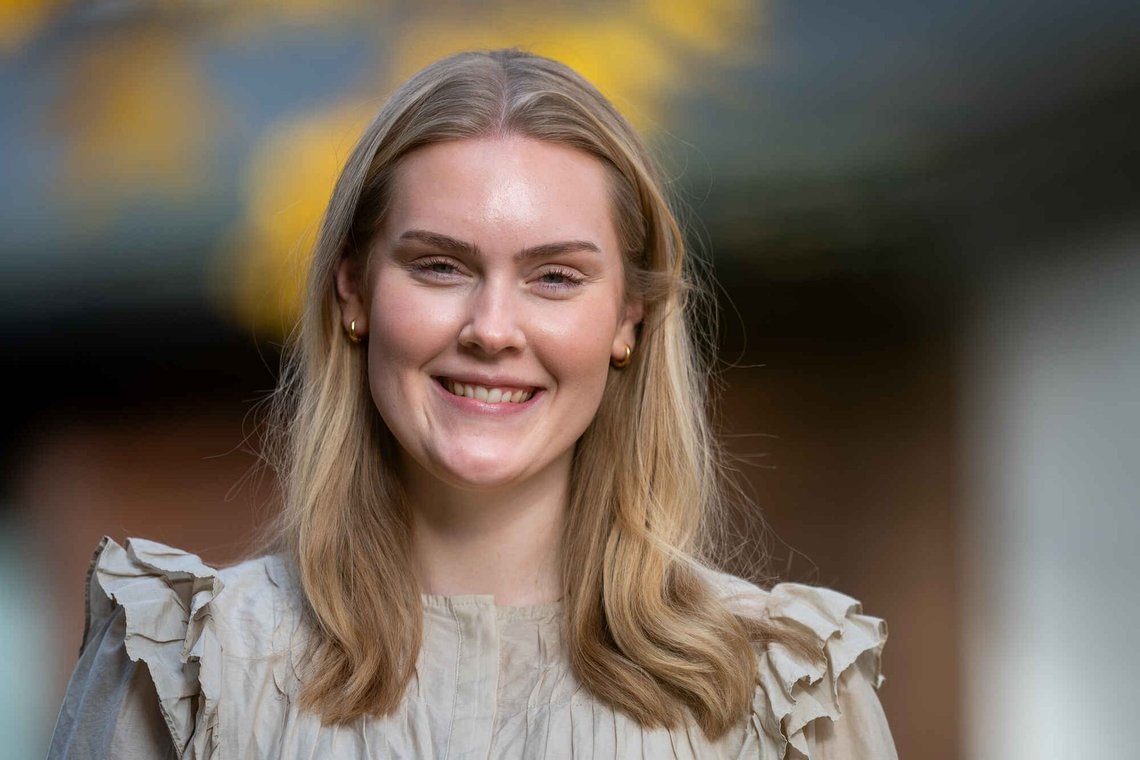 Portrait of Ingrid Olina Hovland, the newly elected leader of Young Christian Democrats (Norway) - KrFU. Portrait of Ingrid Olina Hovland, the newly elected leader of Young Christian Democrats (Norway) - KrFU.
