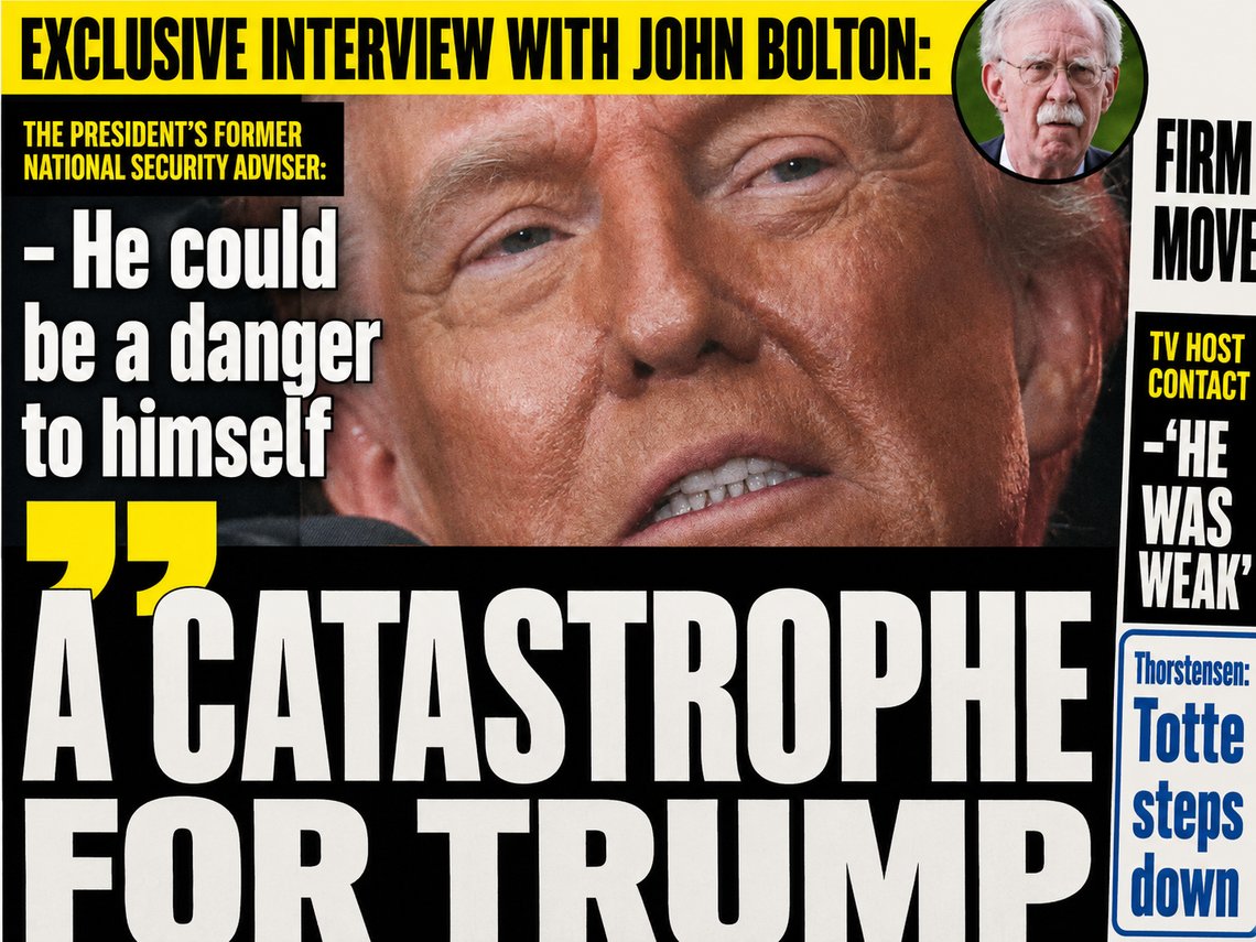 Norwegian newspapers (translated from the original Norwegian) continued using John Bolton as a key truth-teller against Trump right up until the end — long after he was indicted for stealing public documents. Norwegian newspapers (translated from the original Norwegian) continued using John Bolton as a key truth-teller against Trump right up until the end — long after he was indicted for stealing public documents.