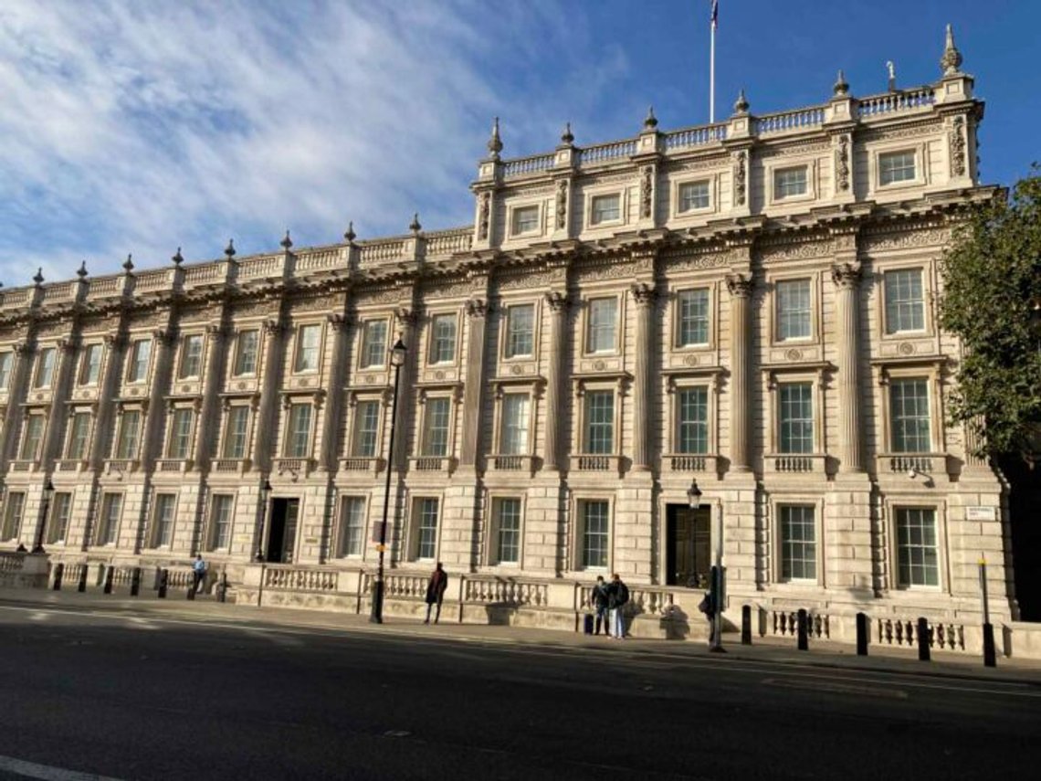 The British Government’s Cabinet Office in Whitehall, London. Photo: Matt Brown / Wikimedia Commons (CC BY 2.0). The British Government’s Cabinet Office in Whitehall, London. Photo: Matt Brown / Wikimedia Commons (CC BY 2.0).