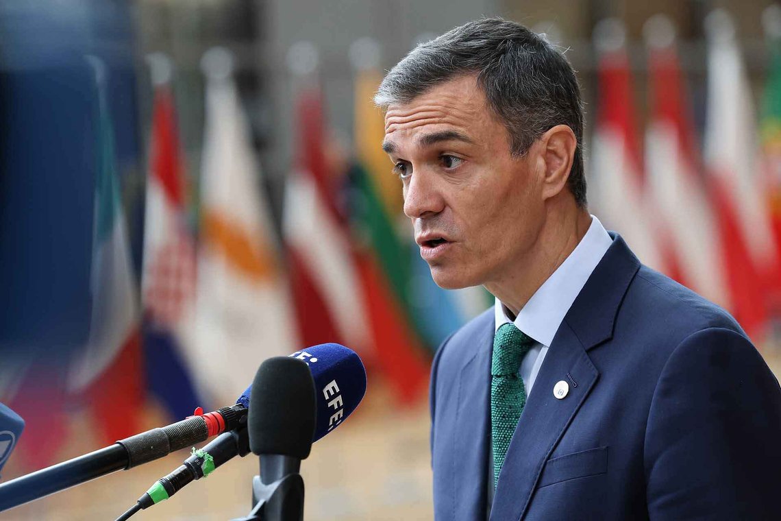 Pedro Sánchez, leader of a criminal organisation? Photo: © European Union, 1998–2026 Pedro Sánchez, leader of a criminal organisation? Photo: © European Union, 1998–2026