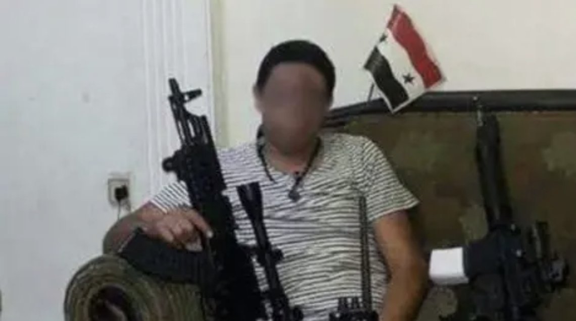 Jamal is known in the neighborhood of Yarmouk in southern Damascus as a dangerous militia leader. He now lives in Sweden. Photo: Private Jamal is known in the neighborhood of Yarmouk in southern Damascus as a dangerous militia leader. He now lives in Sweden. Photo: Private