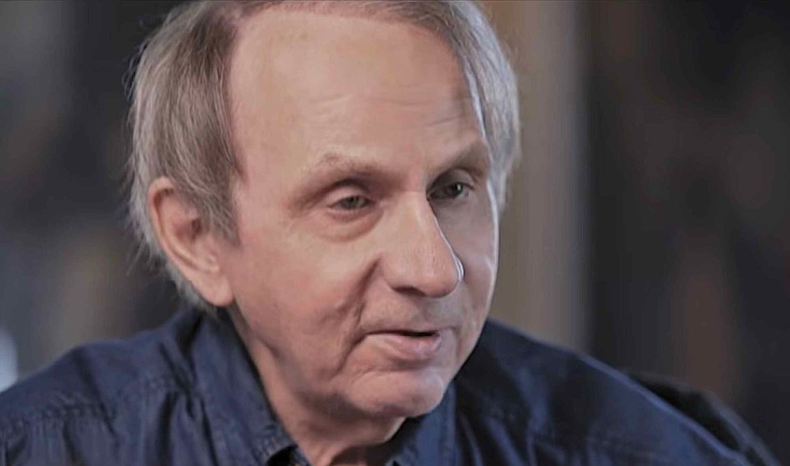 Michel Houellebecq during an interview in 2023. Still image: La Grande Librairie – France Télévisions / YouTube. Michel Houellebecq during an interview in 2023. Still image: La Grande Librairie – France Télévisions / YouTube.