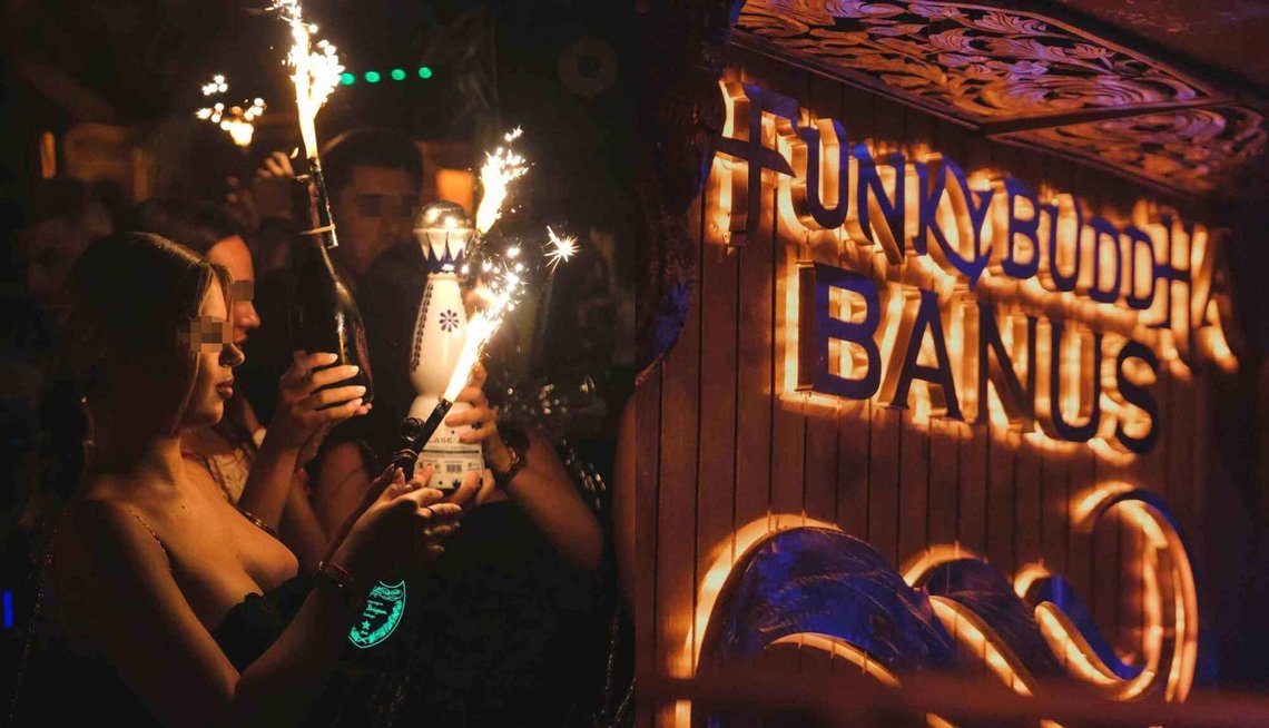 After leaving the Funky Buddha nightclub (pictured), Nikoline Høie was seen with a dark-haired girl at a nearby petrol station, where they were talking to four men in their mid-twenties in a white Renault. The people shown in the photograph are not connected to the case. Photo: Funky Buddha/Instagram After leaving the Funky Buddha nightclub (pictured), Nikoline Høie was seen with a dark-haired girl at a nearby petrol station, where they were talking to four men in their mid-twenties in a white Renault. The people shown in the photograph are not connected to the case. Photo: Funky Buddha/Instagram