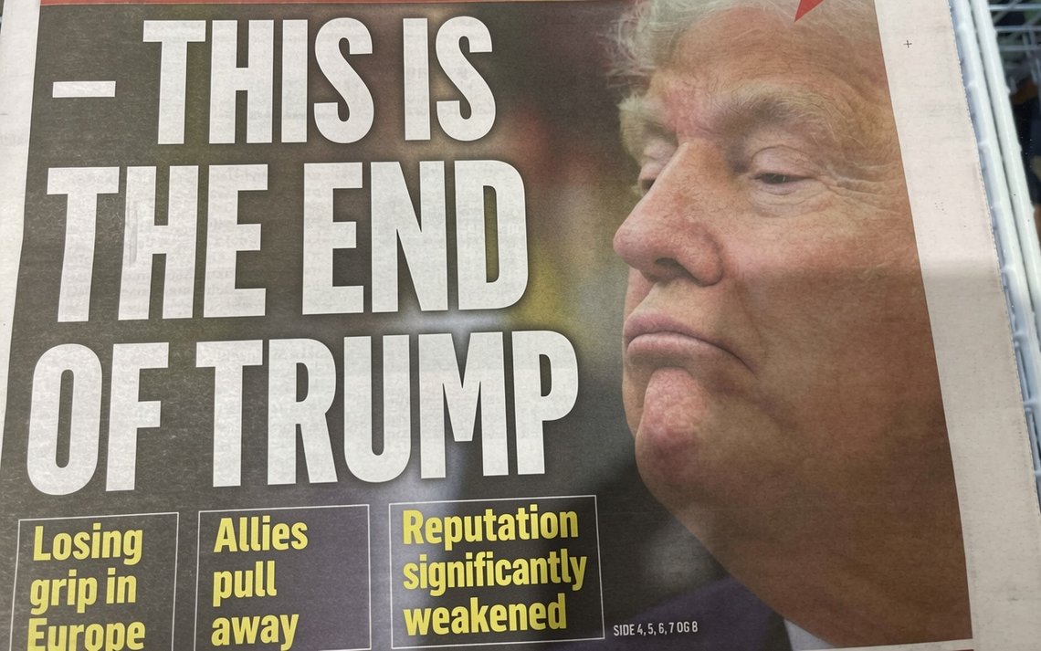 Front page of the leftist tabloid Dagbladet, translated from the Norwegian by AI, Monday 29 June 2026. Front page of the leftist tabloid Dagbladet, translated from the Norwegian by AI, Monday 29 June 2026.