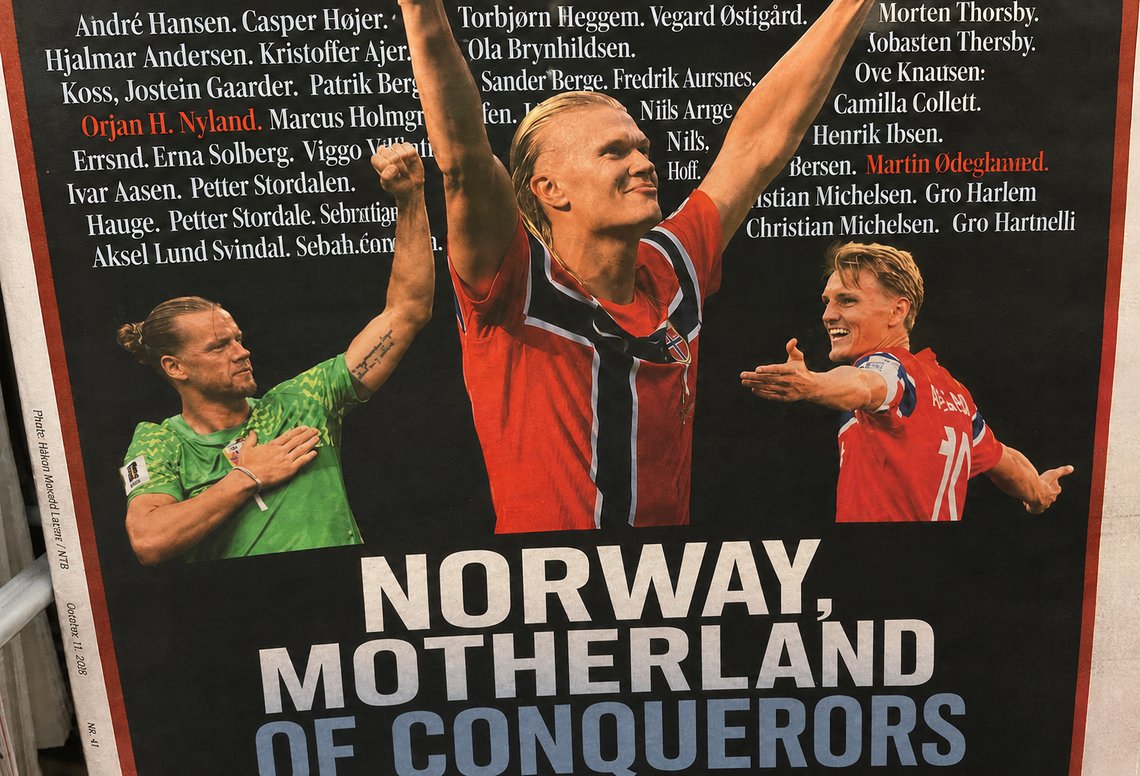 Front page AI-translated from original Norwegian. Front page AI-translated from original Norwegian.