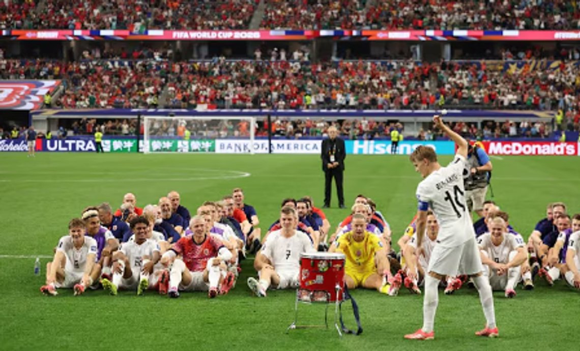 Norway will face Brazil July 5, 2026. Met Life Stadiumg, NY:NJ. Norway will face Brazil July 5, 2026. Met Life Stadiumg, NY:NJ.