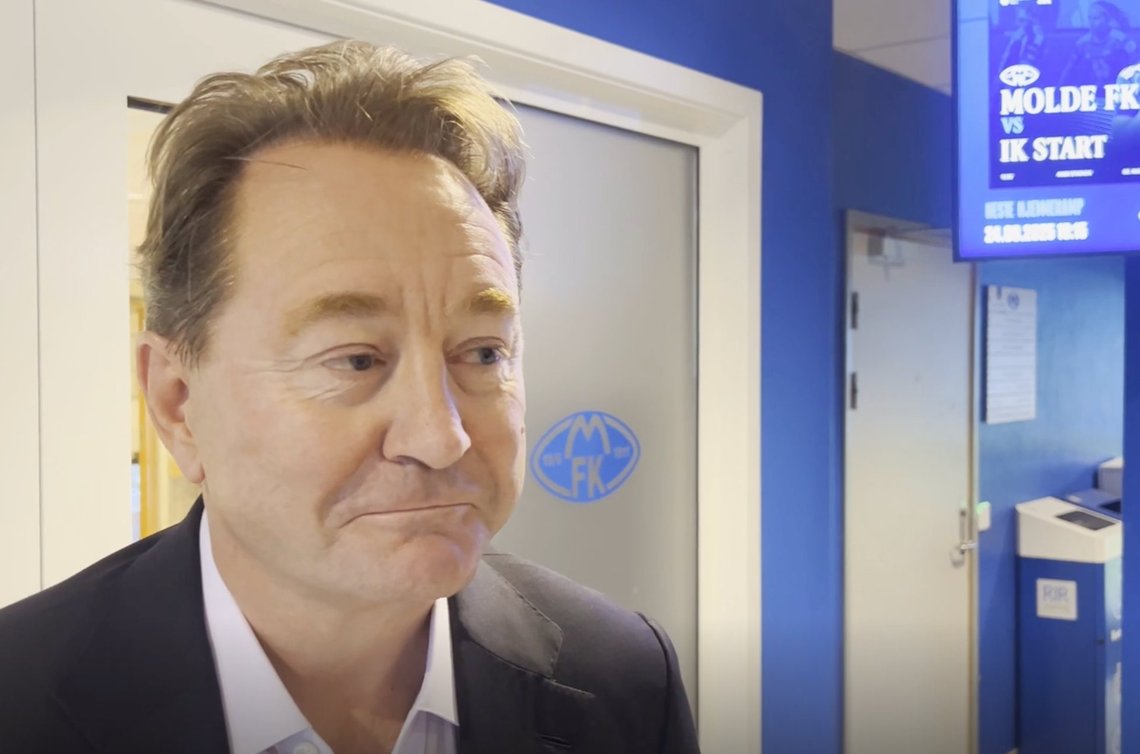 Kjell Inge Røkke meeting Molde FK management at Aker Stadium. Video still. Kjell Inge Røkke meeting Molde FK management at Aker Stadium. Video still.
