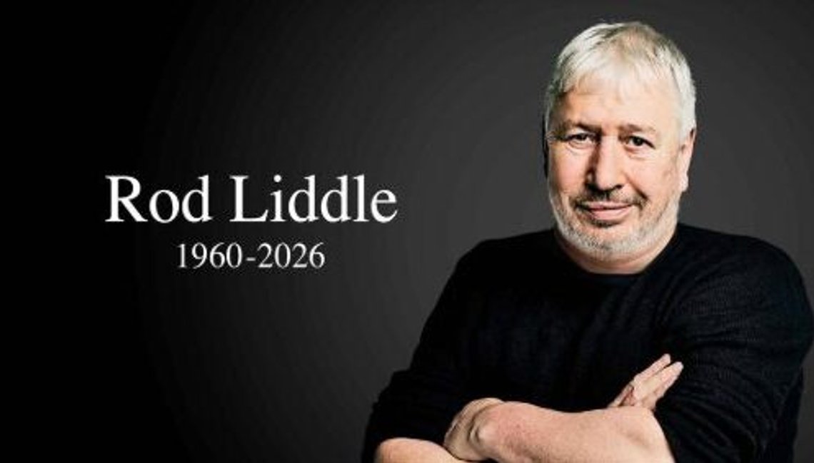 Memorial image of columnist Rod Liddle. Collage: Facebook / Times Radio. Memorial image of columnist Rod Liddle. Collage: Facebook / Times Radio.