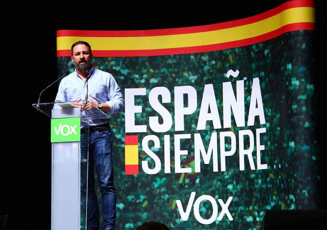 Santiago Abascal Conde is the leader of the conservative Spanish party VOX. Photo: Contando Estrelas / CC BY-SA 2.0 Santiago Abascal Conde is the leader of the conservative Spanish party VOX. Photo: Contando Estrelas / CC BY-SA 2.0