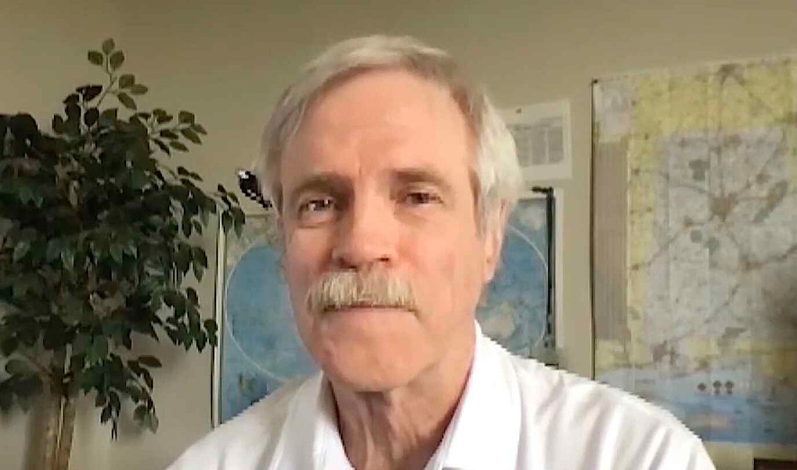 John Christy. Video still: WAFF 48 News & Weather / YouTube. John Christy. Video still: WAFF 48 News & Weather / YouTube.