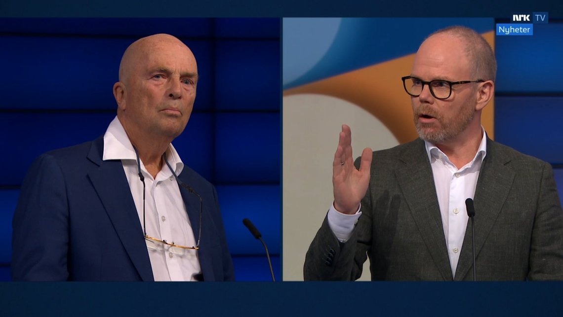 ‘If he does not do that, then I do not understand why he wants to be a member. It is like an arsonist joining the Norwegian Fire Protection Association,’ says Steiro. Photo: NRK ‘If he does not do that, then I do not understand why he wants to be a member. It is like an arsonist joining the Norwegian Fire Protection Association,’ says Steiro. Photo: NRK