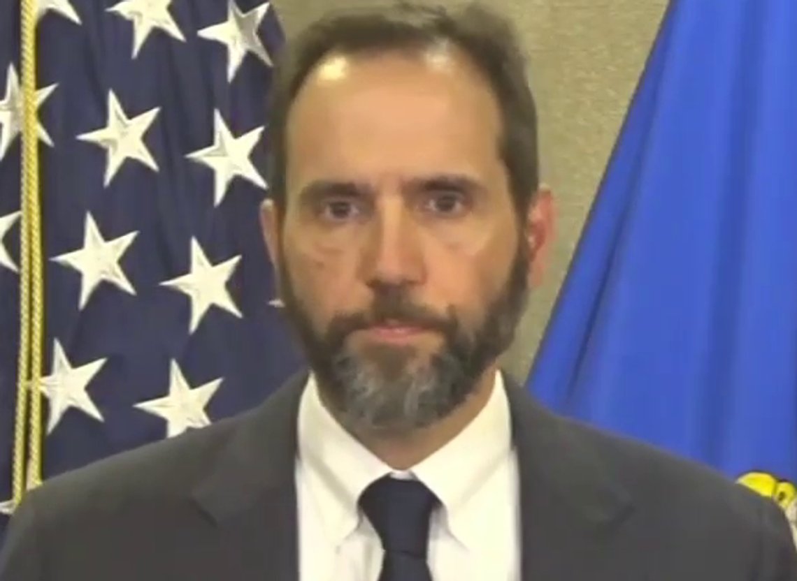 Special Counsel Jack Smith delivers a statement in Washington, DC, on 9 June 2023. Photo: US Department of Justice. Public domain. Special Counsel Jack Smith delivers a statement in Washington, DC, on 9 June 2023. Photo: US Department of Justice. Public domain.