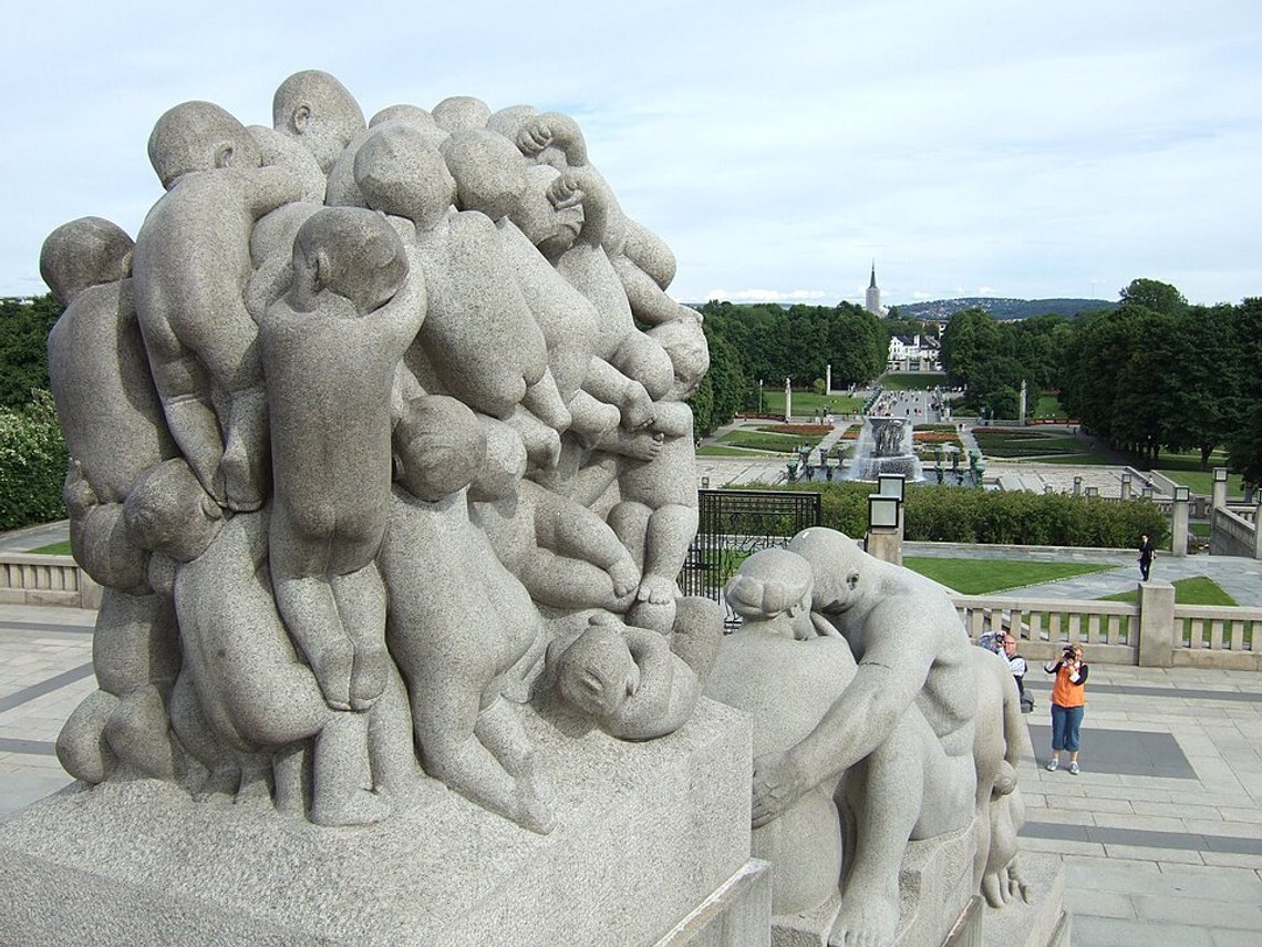 The Vigeland Park, Oslo, Norway. Photo: Wikimedia Commons The Vigeland Park, Oslo, Norway. Photo: Wikimedia Commons