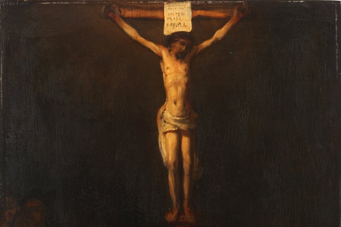 ‘The Crucifixion’, School of Rembrandt, Clark Art Institute, Williamstown, Massachusetts. ‘The Crucifixion’, School of Rembrandt, Clark Art Institute, Williamstown, Massachusetts.