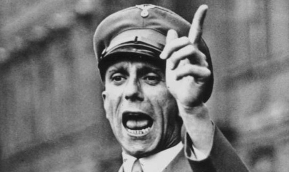 Joseph Goebbels. Photo: Georg Pahl / Bundesarchiv via Wikimedia Commons (cc by-sa 3.0). Joseph Goebbels. Photo: Georg Pahl / Bundesarchiv via Wikimedia Commons (cc by-sa 3.0).