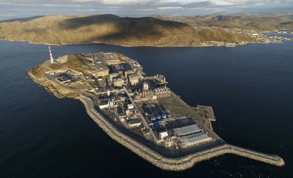 Equinor’s LNG plant on Melkøya, near Hammerfest, Norway. Photo: Virtual-Pano. Licence: CC BY-SA 4.0 Equinor’s LNG plant on Melkøya, near Hammerfest, Norway. Photo: Virtual-Pano. Licence: CC BY-SA 4.0