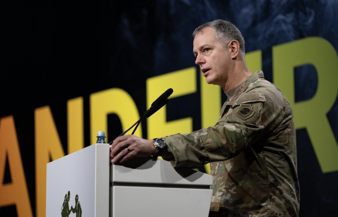 Air Force Gen. Alexus G. Grynkewich, commander of the United States European Command and Supreme Allied Commander Europe. Photo: Sgt. 1st Class Christopher Osburn / U.S. Army / Public domain. Air Force Gen. Alexus G. Grynkewich, commander of the United States European Command and Supreme Allied Commander Europe. Photo: Sgt. 1st Class Christopher Osburn / U.S. Army / Public domain.