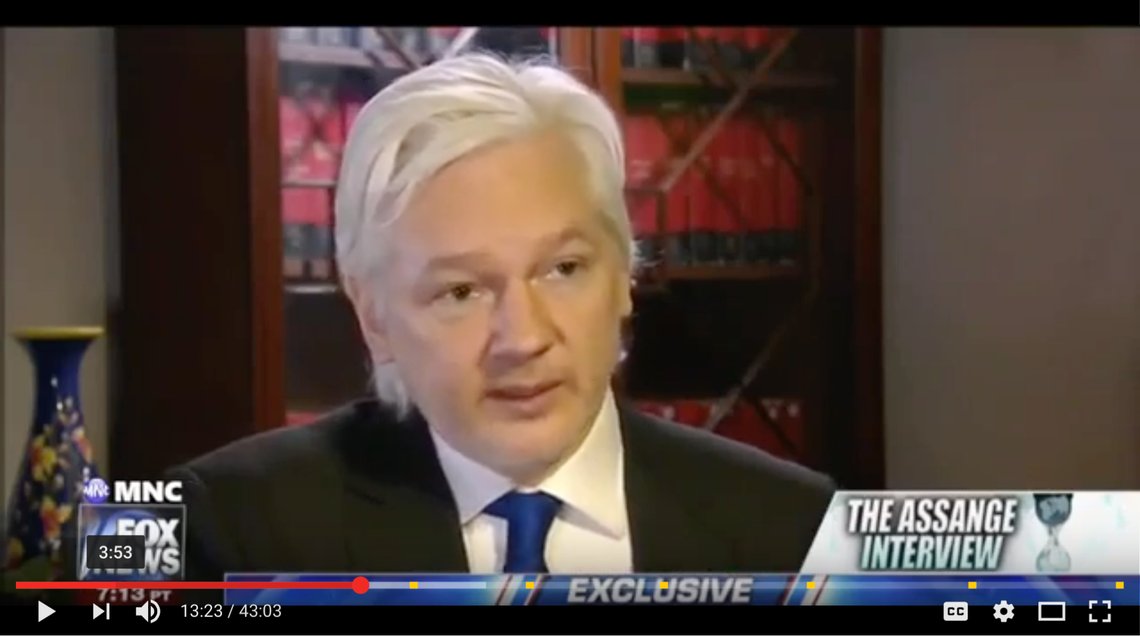 Screenshot. Assange av idag er blitt en gammel mann etter år i den ekvadorianske ambassaden og deretter Belmarsh-fengslet. Screenshot. Assange av idag er blitt en gammel mann etter år i den ekvadorianske ambassaden og deretter Belmarsh-fengslet.