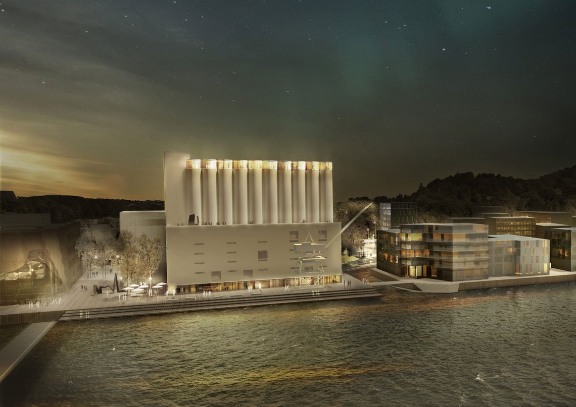 Kristiansand vil snart få sin Kunstsilo, men ennå er det langt fra avgjort hvem som skal tilhøre denne sørlandskommunen. Nå har striden om kommunesammenslåingen og/eller -oppløsningen fått karakter av en god gammeldags hestehandel, der regjeringskameratene Arbeiderpartiet og Senterpartiet står på hver sin side av krybben. Illustrasjon: Mestres Wåge Arquitectes, Barcelona MX_SI Architectural studio, Barcelona Kristiansand vil snart få sin Kunstsilo, men ennå er det langt fra avgjort hvem som skal tilhøre denne sørlandskommunen. Nå har striden om kommunesammenslåingen og/eller -oppløsningen fått karakter av en god gammeldags hestehandel, der regjeringskameratene Arbeiderpartiet og Senterpartiet står på hver sin side av krybben. Illustrasjon: Mestres Wåge Arquitectes, Barcelona MX_SI Architectural studio, Barcelona