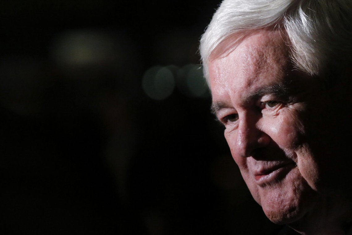 Newt Gingrich speaks to the media as he departs after a meeting with U.S. President-elect Donald Trump at Trump Tower in New York, U.S., November 21, 2016. REUTERS/Lucas Jackson Newt Gingrich speaks to the media as he departs after a meeting with U.S. President-elect Donald Trump at Trump Tower in New York, U.S., November 21, 2016. REUTERS/Lucas Jackson
