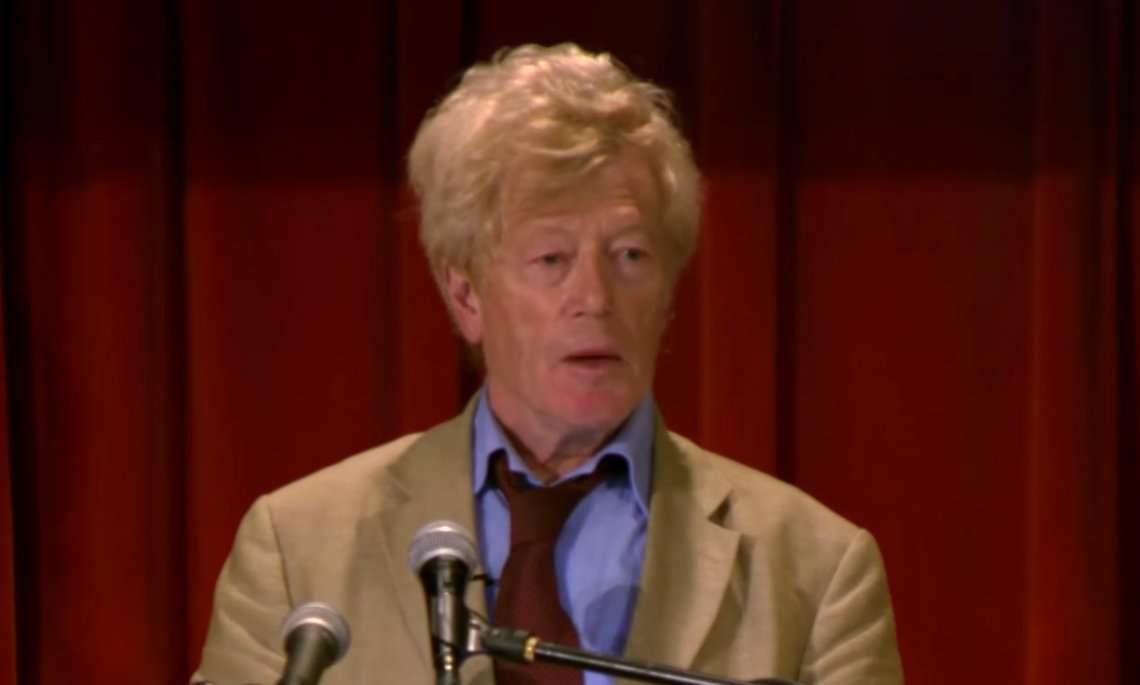 Roger Scruton. Stillbilde: YouTube Roger Scruton. Stillbilde: YouTube