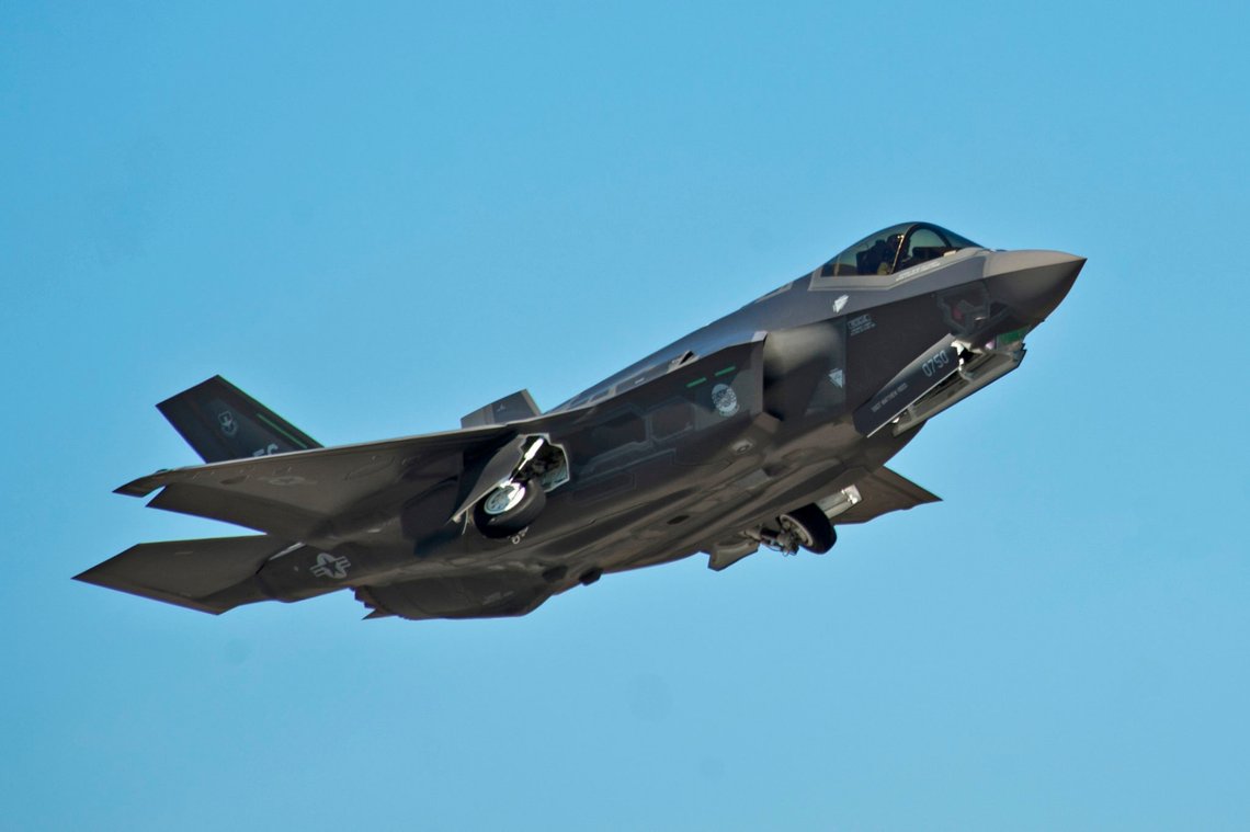 An F-35A Lightning II Joint Strike Fighter takes off on a training sortie at Eglin Air Force Base, Florida in this March 6, 2012 file photo. The U.S. Air Force will deploy four Lockheed Martin Corp F-35 fighter jets to a different U.S, airbase this month as it assesses whether the new warplane can be declared combat-ready by August as planned, according to a senior officer February 4, 2016. REUTERS/U.S. Air Force photo/Randy Gon/Handout ATTENTION EDITORS - THIS PICTURE WAS PROVIDED BY A THIRD PARTY. REUTERS IS UNABLE TO INDEPENDENTLY VERIFY THE AUTHENTICITY, CONTENT, LOCATION OR DATE OF THIS IMAGE. THIS PICTURE IS DISTRIBUTED EXACTLY AS RECEIVED BY REUTERS, AS A SERVICE TO CLIENTS. FOR EDITORIAL USE ONLY. NOT FOR SALE FOR MARKETING OR ADVERTISING CAMPAIGNS - RTR3SF8Y An F-35A Lightning II Joint Strike Fighter takes off on a training sortie at Eglin Air Force Base, Florida in this March 6, 2012 file photo. The U.S. Air Force will deploy four Lockheed Martin Corp F-35 fighter jets to a different U.S, airbase this month as it assesses whether the new warplane can be declared combat-ready by August as planned, according to a senior officer February 4, 2016. REUTERS/U.S. Air Force photo/Randy Gon/Handout ATTENTION EDITORS - THIS PICTURE WAS PROVIDED BY A THIRD PARTY. REUTERS IS UNABLE TO INDEPENDENTLY VERIFY THE AUTHENTICITY, CONTENT, LOCATION OR DATE OF THIS IMAGE. THIS PICTURE IS DISTRIBUTED EXACTLY AS RECEIVED BY REUTERS, AS A SERVICE TO CLIENTS. FOR EDITORIAL USE ONLY. NOT FOR SALE FOR MARKETING OR ADVERTISING CAMPAIGNS - RTR3SF8Y