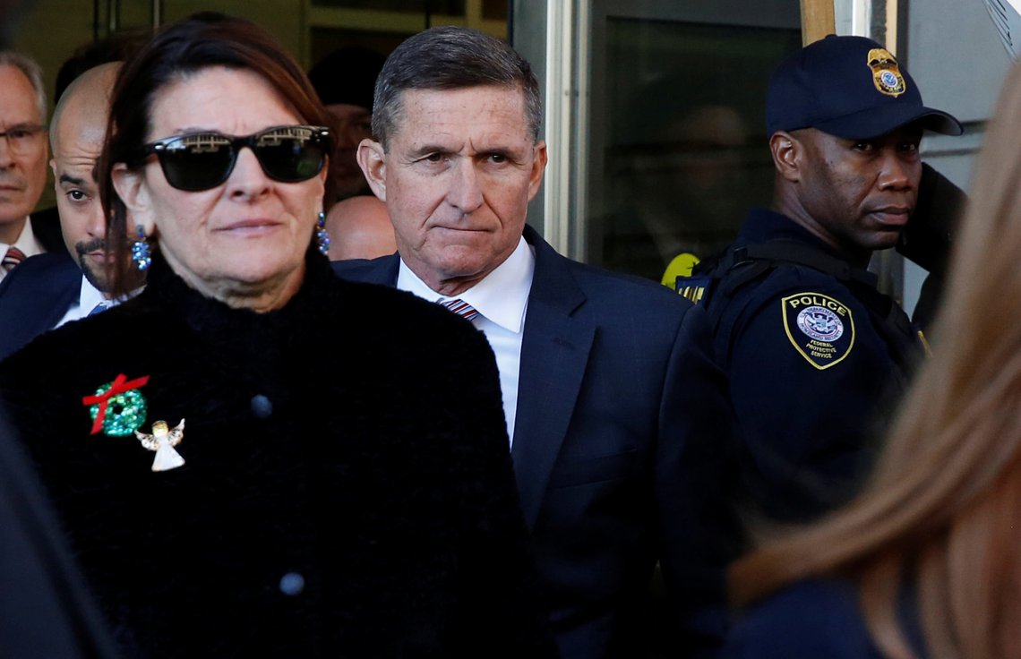 Former U.S. national security adviser Michael Flynn departs after his sentencing was delayed at U.S. District Court in Washington, U.S., December 18, 2018. REUTERS/Joshua Roberts Former U.S. national security adviser Michael Flynn departs after his sentencing was delayed at U.S. District Court in Washington, U.S., December 18, 2018. REUTERS/Joshua Roberts
