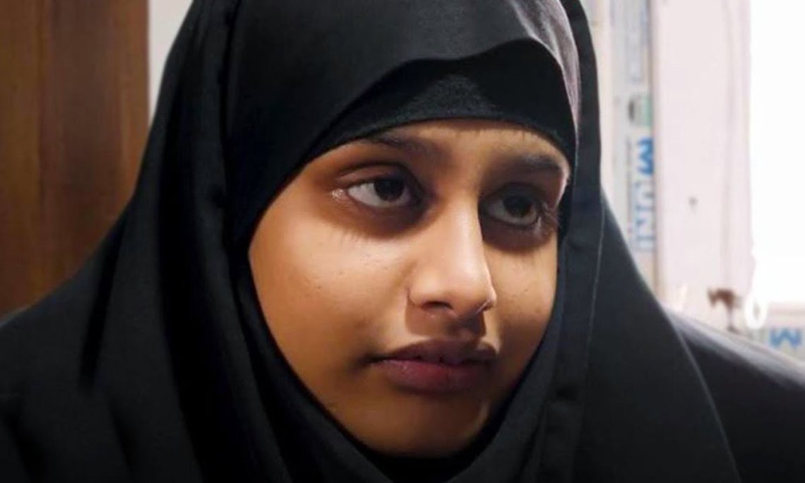 Shamima Begum. Stillbilde: YouTube. Shamima Begum. Stillbilde: YouTube.