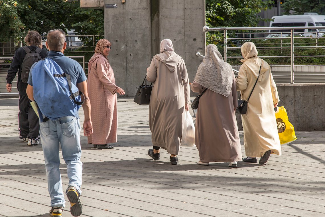 Gatebilde ikke langt fra Oslo S. Foto: Bente Haarstad. Gatebilde ikke langt fra Oslo S. Foto: Bente Haarstad.