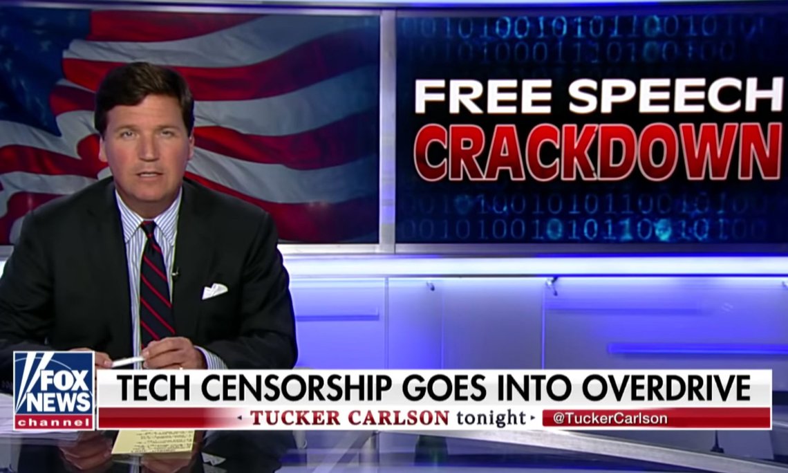 Tucker Carlson. Stillbilde: Forx News / YouTube. Tucker Carlson. Stillbilde: Forx News / YouTube.