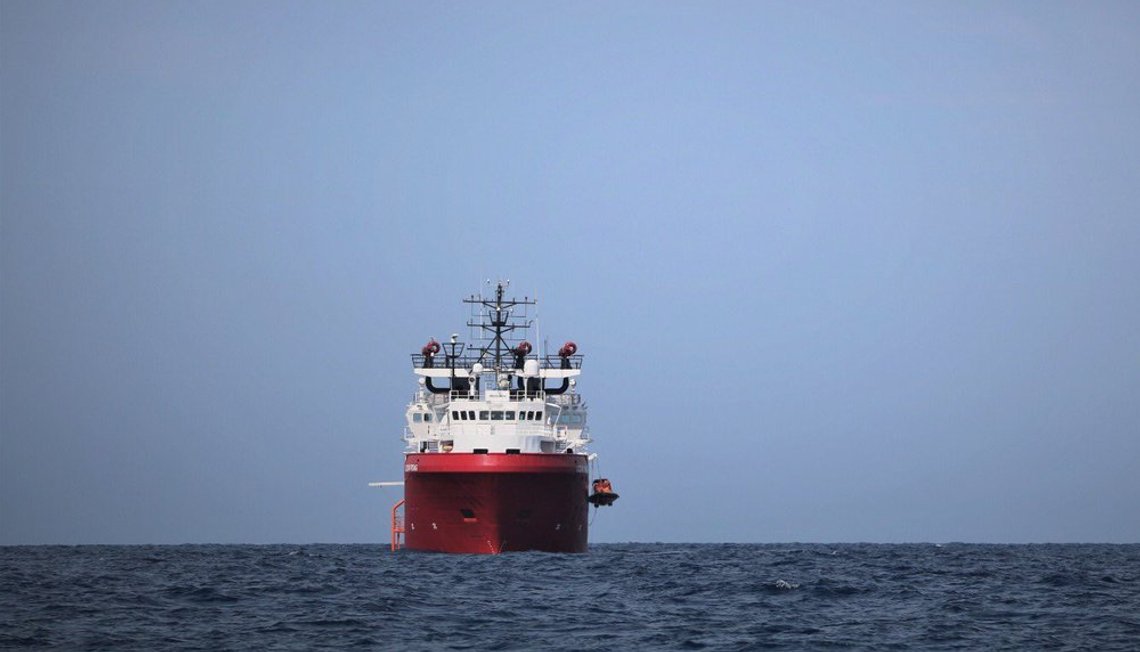 «Ocean Viking». Foto: Leger Uten Grenser / Twitter. «Ocean Viking». Foto: Leger Uten Grenser / Twitter.