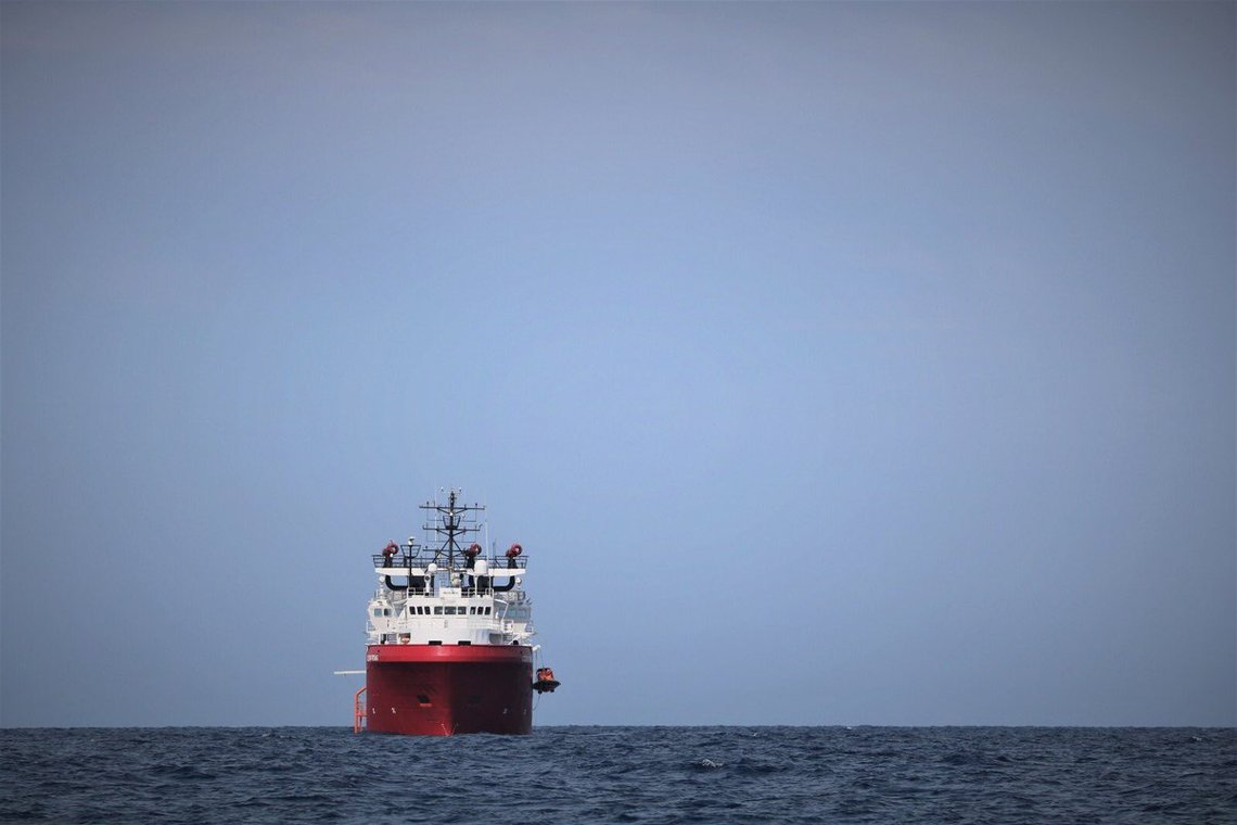 «Ocean Viking». Foto: Leger Uten Grenser / Twitter. «Ocean Viking». Foto: Leger Uten Grenser / Twitter.