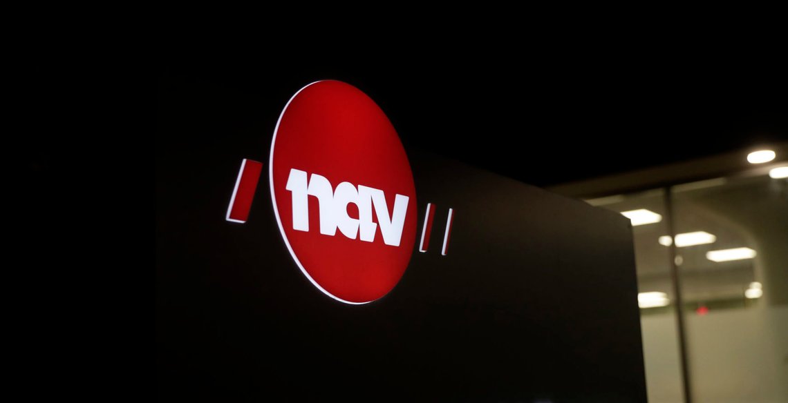 OSLO, NORGE 20191028.
Nav-skilt i kveldsbelysning.
Foto: Berit Roald / NTB scanpix OSLO, NORGE 20191028.
Nav-skilt i kveldsbelysning.
Foto: Berit Roald / NTB scanpix