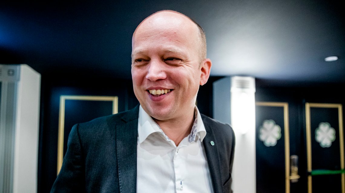 Oslo 20191028.
Partileder Trygve Slagsvold Vedum under Senterpartiets landsstyremøte på Hotell Bristol i Oslo.
Foto: Stian Lysberg Solum / NTB scanpix Oslo 20191028.
Partileder Trygve Slagsvold Vedum under Senterpartiets landsstyremøte på Hotell Bristol i Oslo.
Foto: Stian Lysberg Solum / NTB scanpix