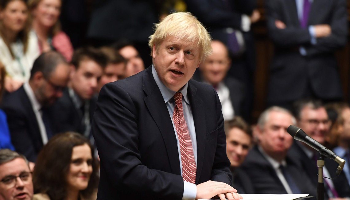 Storbritannias statsminister Boris Johnson, arkivbilde fra Wikimedia Commons. Storbritannias statsminister Boris Johnson, arkivbilde fra Wikimedia Commons.