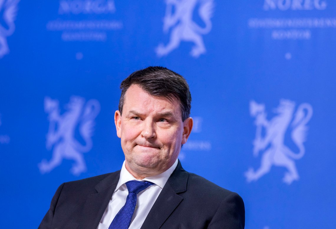 Oslo 20190328.
Tor Mikkel Wara går av som justisminister. Det opplyste statsminister Erna Solberg på en pressekonferanse torsdag ettermiddag.
Foto: Gorm Kallestad / NTB scanpix Oslo 20190328.
Tor Mikkel Wara går av som justisminister. Det opplyste statsminister Erna Solberg på en pressekonferanse torsdag ettermiddag.
Foto: Gorm Kallestad / NTB scanpix