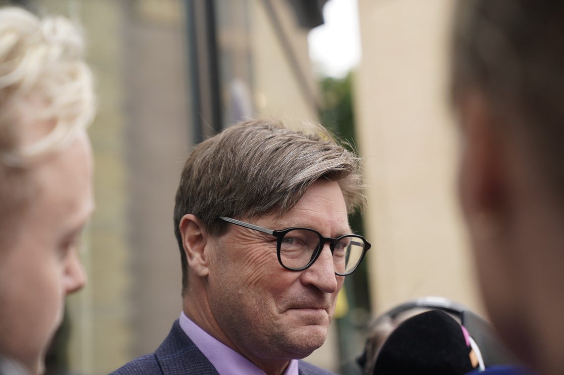 Oslo 20190605.
Christian Tybring-Gjedde ankommer Frps ekstraordinære landsstyremøte om bompenger.
Foto: Heiko Junge / NTB scanpix Oslo 20190605.
Christian Tybring-Gjedde ankommer Frps ekstraordinære landsstyremøte om bompenger.
Foto: Heiko Junge / NTB scanpix