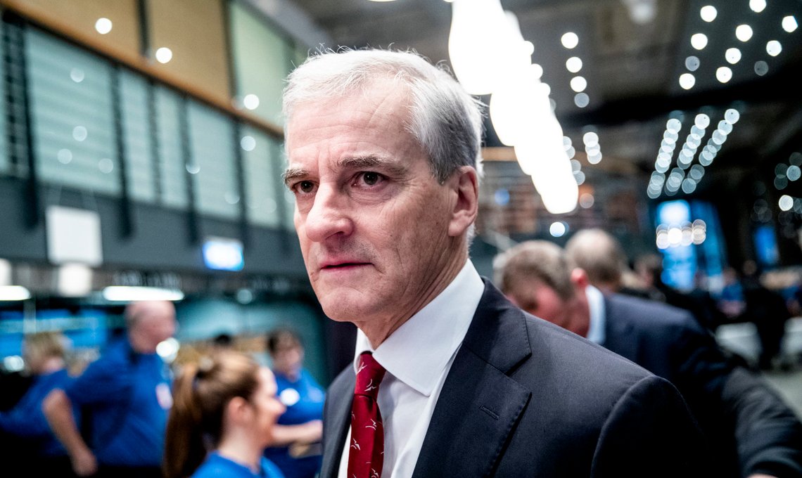 Oslo 20200108.
Jonas Gahr Støre på NHOs årskonferanse i Oslo Spektrum.
Foto: Stian Lysberg Solum / NTB scanpix Oslo 20200108.
Jonas Gahr Støre på NHOs årskonferanse i Oslo Spektrum.
Foto: Stian Lysberg Solum / NTB scanpix