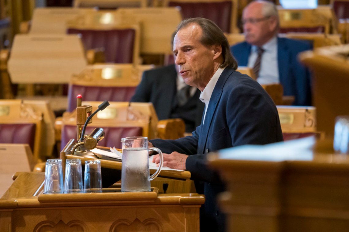 OSLO 20190522.
Jan Bøhler (Ap) under den muntlige spørretimen på Stortinget
Foto: Cornelius Poppe / NTB scanpix OSLO 20190522.
Jan Bøhler (Ap) under den muntlige spørretimen på Stortinget
Foto: Cornelius Poppe / NTB scanpix