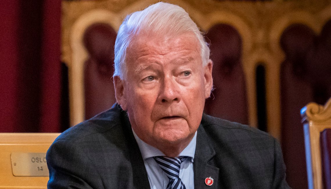 Oslo 20191113.
Espen Barth Eide (Ap) og Carl I. Hagen (Frp) under den ordinære spørretimen i Stortinget.
Foto: Heiko Junge / NTB scanpix Oslo 20191113.
Espen Barth Eide (Ap) og Carl I. Hagen (Frp) under den ordinære spørretimen i Stortinget.
Foto: Heiko Junge / NTB scanpix