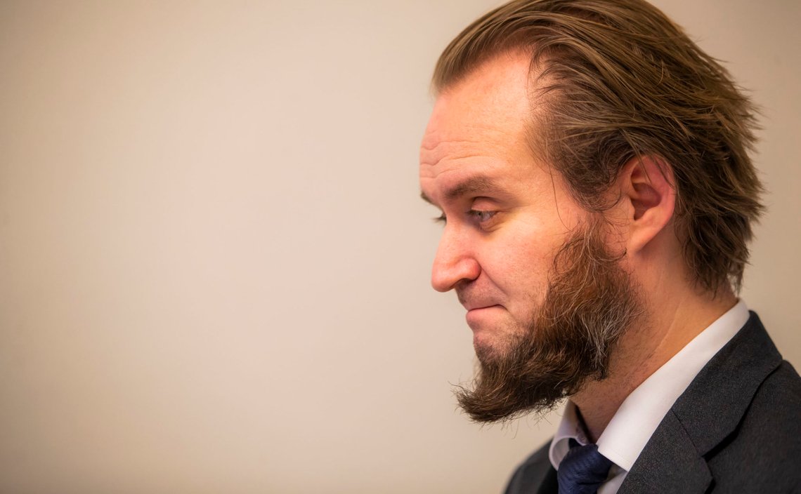 Oslo 20200119.
Advokat Nils Christian Nordhus holder pressekonferanse om den terrorsiktede kvinnen som ankom Norge med sine to barn natt til lørdag. Pressekonferansen finner sted i lokalene til advokatfirmaet Nordhus & Aarø i Oslo søndag.
Foto: Håkon Mosvold Larsen / NTB scanpix Oslo 20200119.
Advokat Nils Christian Nordhus holder pressekonferanse om den terrorsiktede kvinnen som ankom Norge med sine to barn natt til lørdag. Pressekonferansen finner sted i lokalene til advokatfirmaet Nordhus & Aarø i Oslo søndag.
Foto: Håkon Mosvold Larsen / NTB scanpix