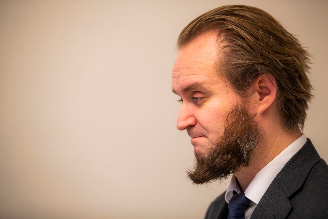 Oslo 20200119.
Advokat Nils Christian Nordhus holder pressekonferanse om den terrorsiktede kvinnen som ankom Norge med sine to barn natt til lørdag. Pressekonferansen finner sted i lokalene til advokatfirmaet Nordhus & Aarø i Oslo søndag.
Foto: Håkon Mosvold Larsen / NTB scanpix Oslo 20200119.
Advokat Nils Christian Nordhus holder pressekonferanse om den terrorsiktede kvinnen som ankom Norge med sine to barn natt til lørdag. Pressekonferansen finner sted i lokalene til advokatfirmaet Nordhus & Aarø i Oslo søndag.
Foto: Håkon Mosvold Larsen / NTB scanpix