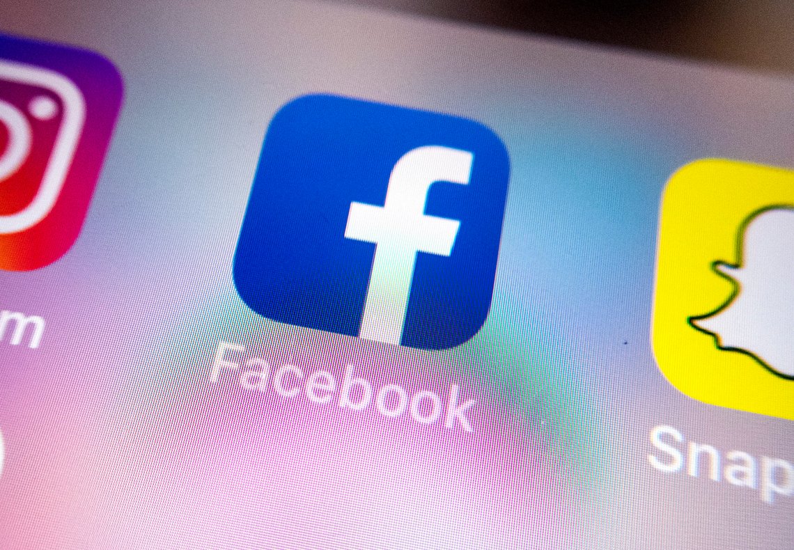 Oslo 20190225.
Illustrasjonsbilde: Facebook appen på mobil.
Foto: Gorm Kallestad / NTB scanpix Oslo 20190225.
Illustrasjonsbilde: Facebook appen på mobil.
Foto: Gorm Kallestad / NTB scanpix