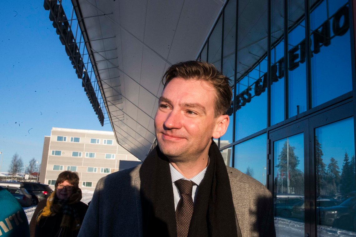 Gardermoen 20190117.
Henrik Asheim (H) ankommer under landsstyremøtene til regjeringspartiene på Thon hotel Gardermoen
Foto: Terje Pedersen / NTB scanpix Gardermoen 20190117.
Henrik Asheim (H) ankommer under landsstyremøtene til regjeringspartiene på Thon hotel Gardermoen
Foto: Terje Pedersen / NTB scanpix
