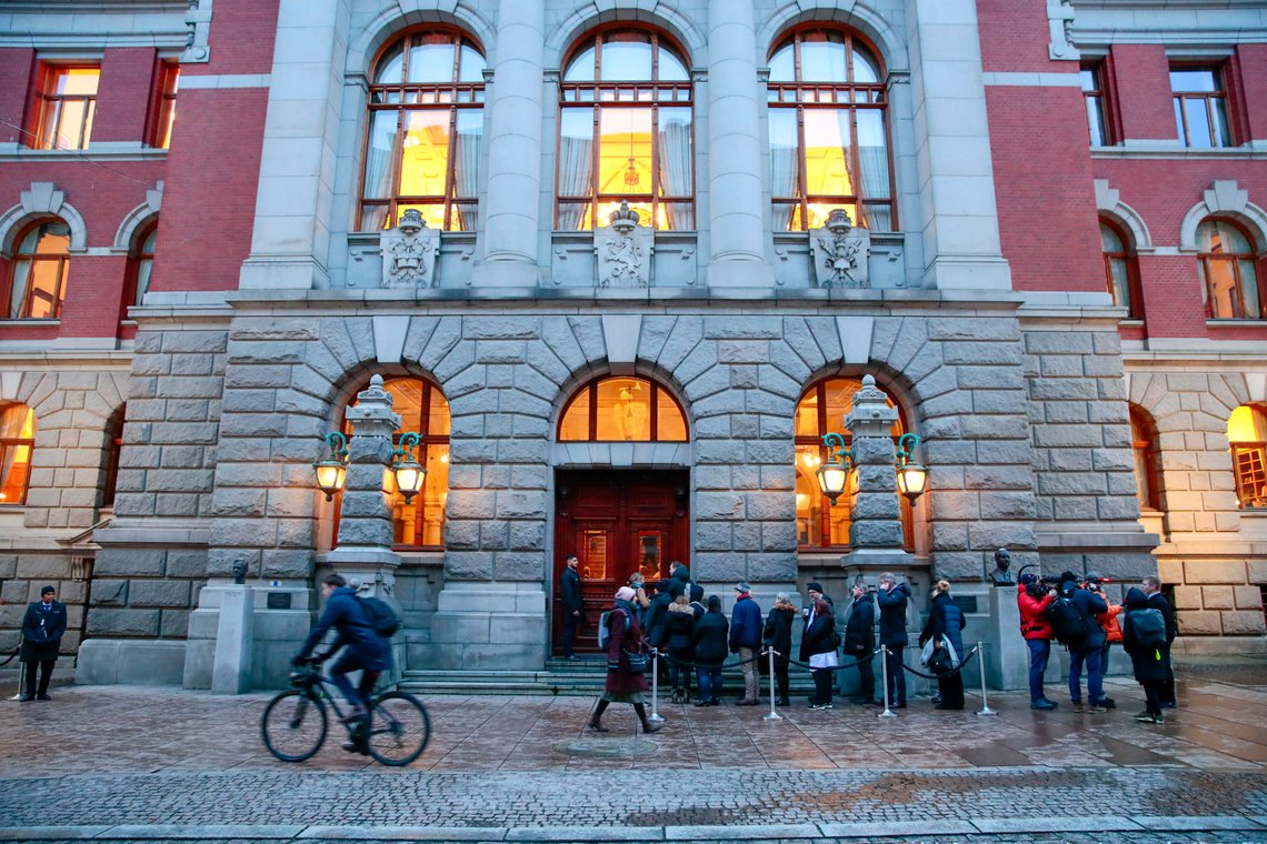 Oslo 20200204.
Høyesterett i storkammer starter behandlingen av fire barnevernssaker tirsdag. Det er satt av fem rettsdager til behandlingen.
Foto: Håkon Mosvold Larsen / NTB scanpix Oslo 20200204.
Høyesterett i storkammer starter behandlingen av fire barnevernssaker tirsdag. Det er satt av fem rettsdager til behandlingen.
Foto: Håkon Mosvold Larsen / NTB scanpix