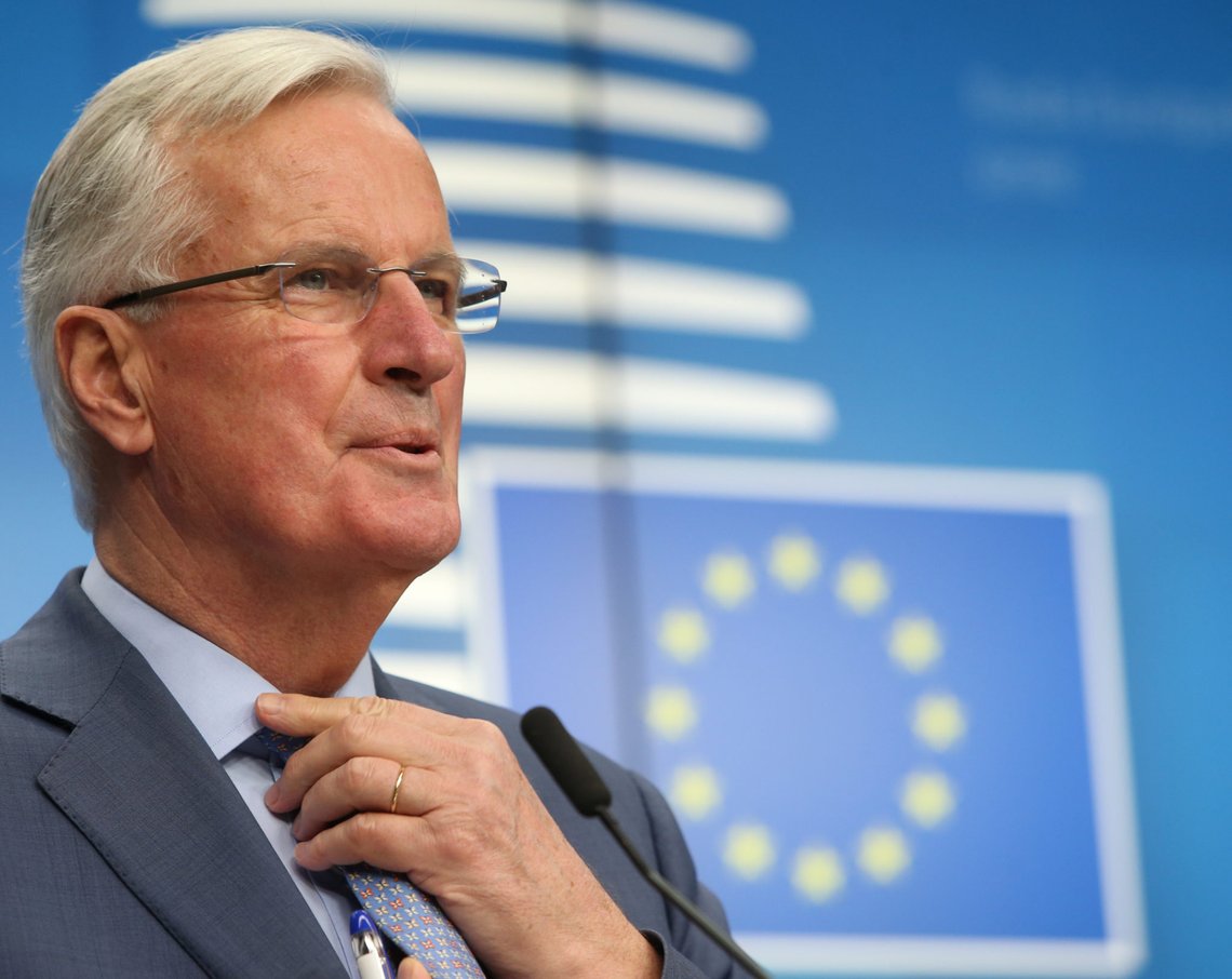 European Union's chief Brexit negotiator Michel Barnier holds a news conference after a General Affairs Council, Belgium February 25, 2020. REUTERS/Fran?ois Walschaerts European Union's chief Brexit negotiator Michel Barnier holds a news conference after a General Affairs Council, Belgium February 25, 2020. REUTERS/Fran?ois Walschaerts