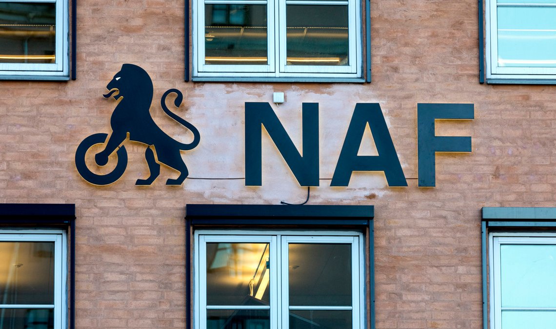 Oslo 20190228.
NAF logo. NAF hovekontor i Skippergata 4
Foto: Gorm Kallestad / NTB scanpix Oslo 20190228.
NAF logo. NAF hovekontor i Skippergata 4
Foto: Gorm Kallestad / NTB scanpix